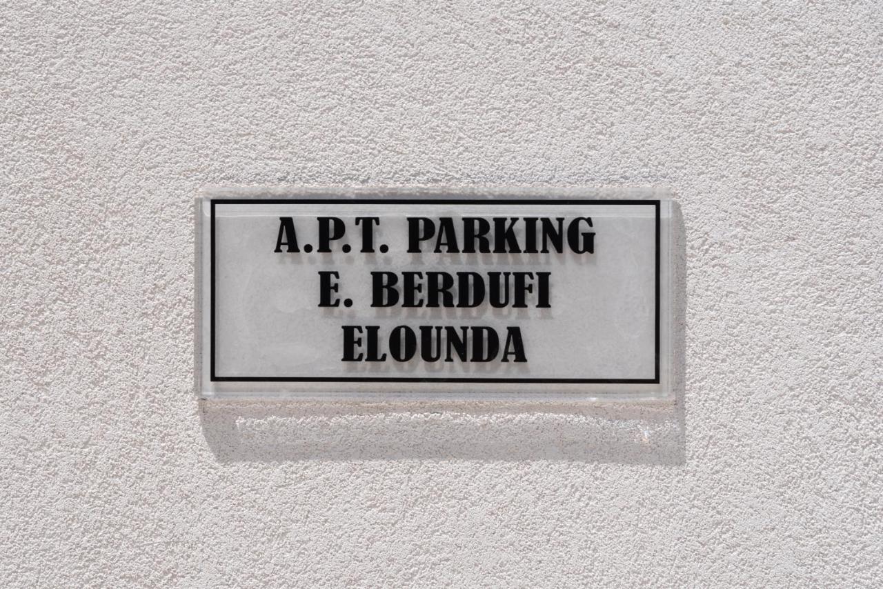 E.Berdufi Apartament Sea View Elounda  Exterior photo